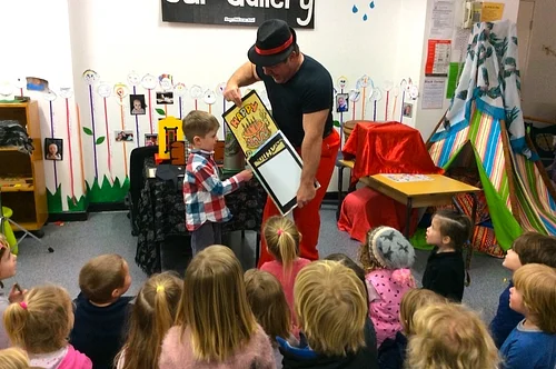 Kids Magic Shows.jpg Glenn Keeley's Kids Magic Shows at a children's birthday in Wollongong
